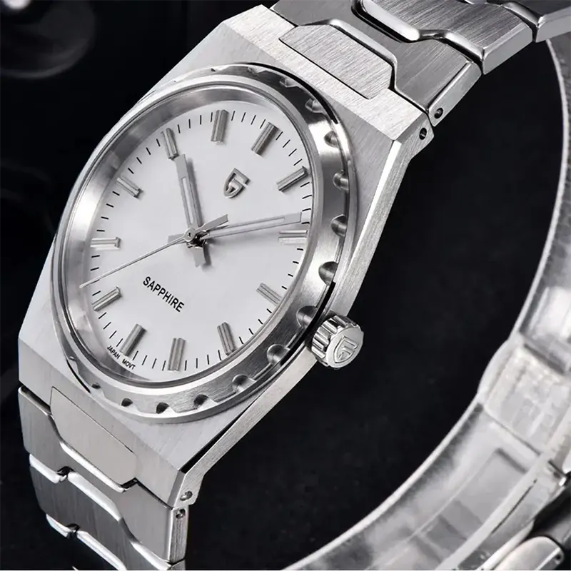 Pagani Design Super Thin Silver-tone Men's Watch- PD-YS020